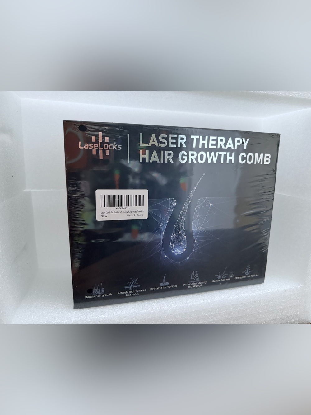 LaseLocks Laser Therapy Hair Growth Comb